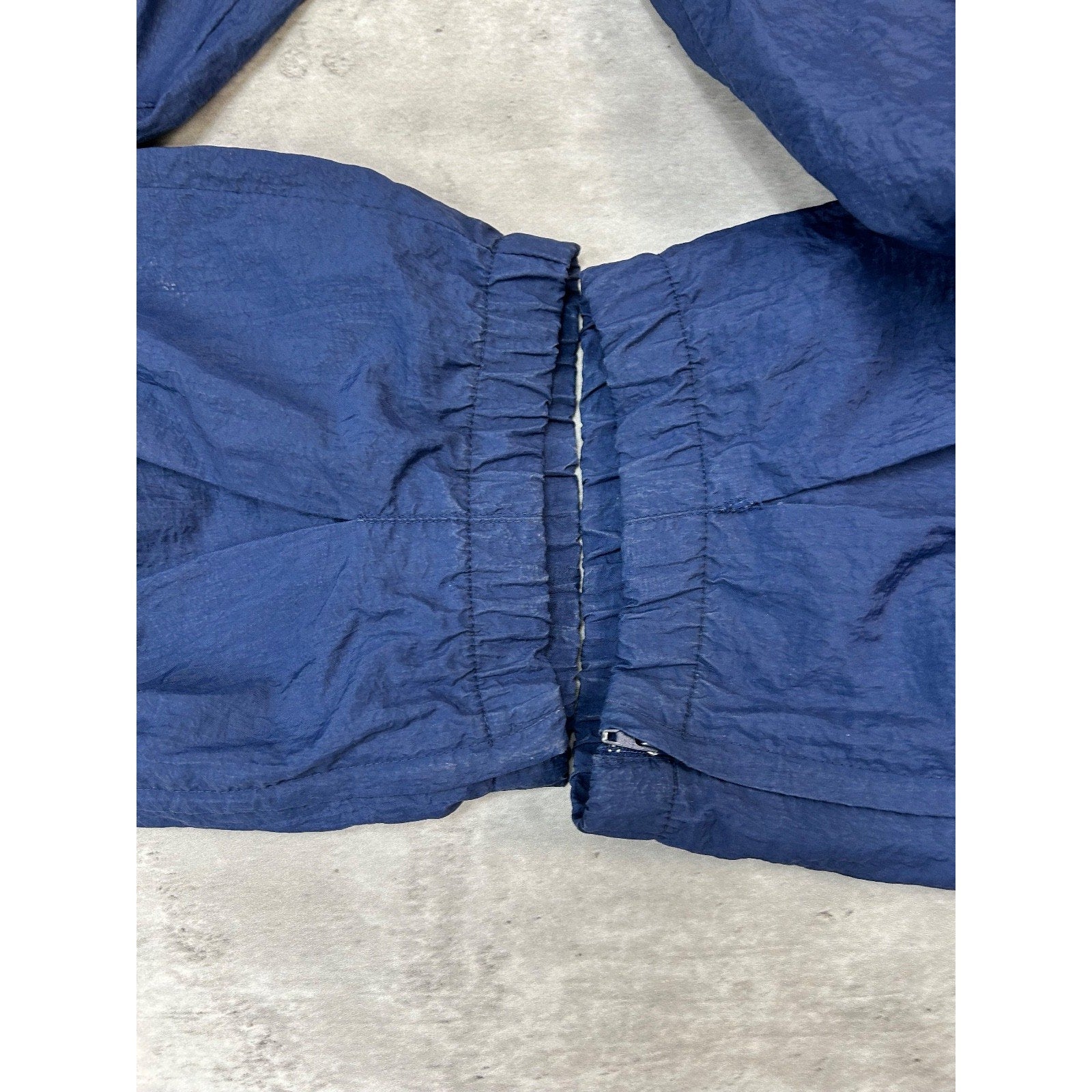 Vintage 90s Nike Tonal Embroidered Nylon Track Pants Size 2XL