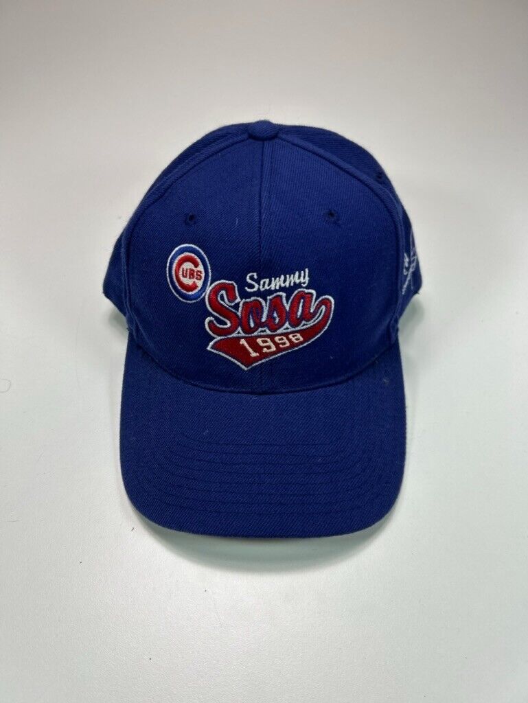 Vintage 1998 Chicago Cubs Sammy Sosa #21 Sports Specialties Snapback Hat OSFA