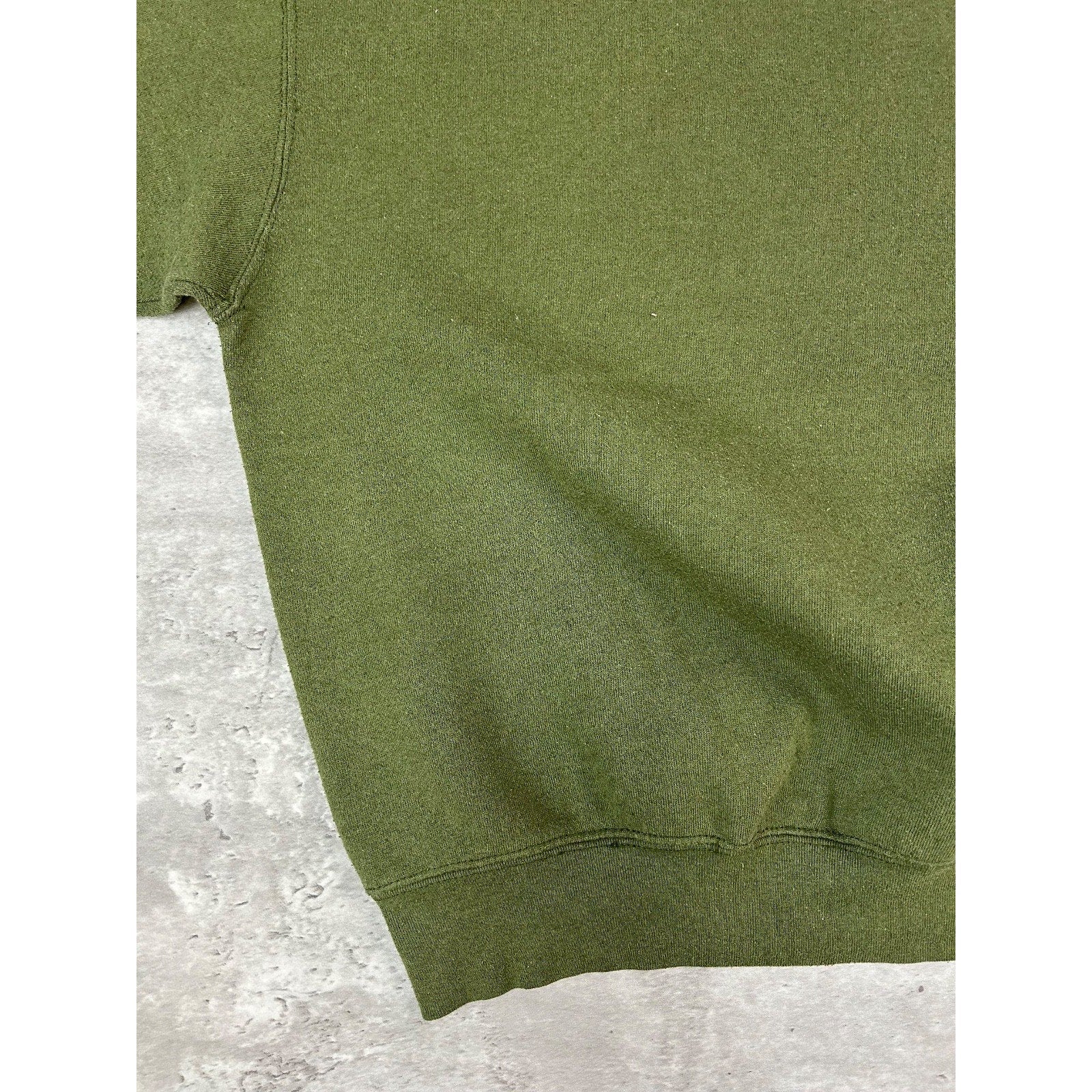 Vintage US Military USMC Graphic Crest Spellout Crewneck Sweatshirt Size Medium