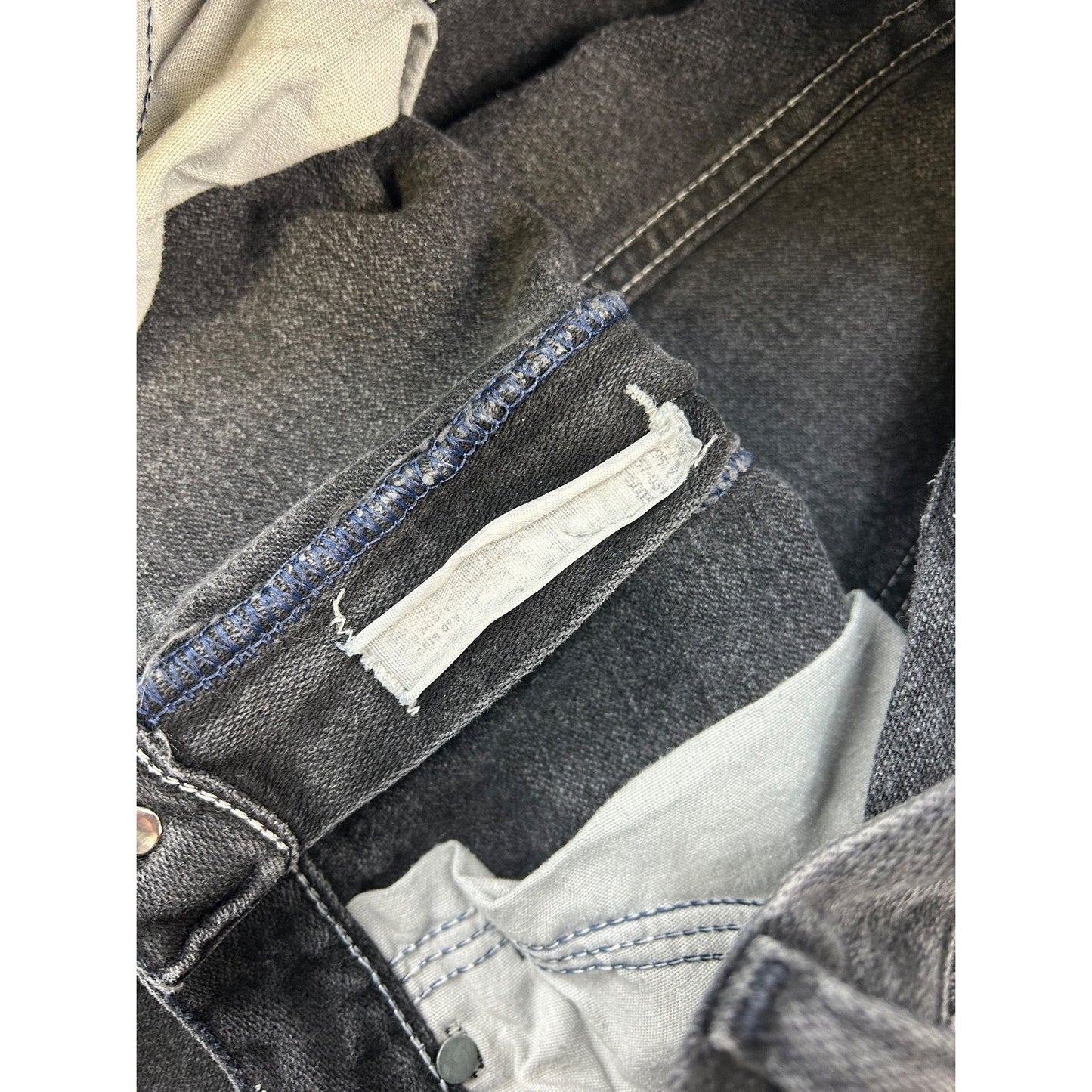 Vintage 80s/90s Wrangler Western Black Denim Pants Size 33