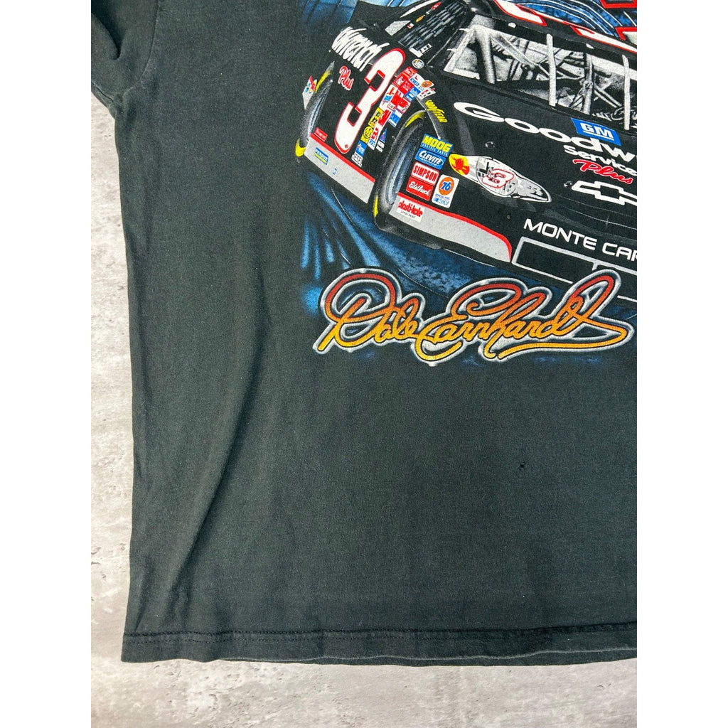 Vintage Dale Earnhardt #3 Nascar Racing Graphic T-Shirt Size 2XL