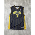 Vintage Shaquille O'Neal #7 Indiana Pacers NBA Reebok Basketball Jersey Sz Large
