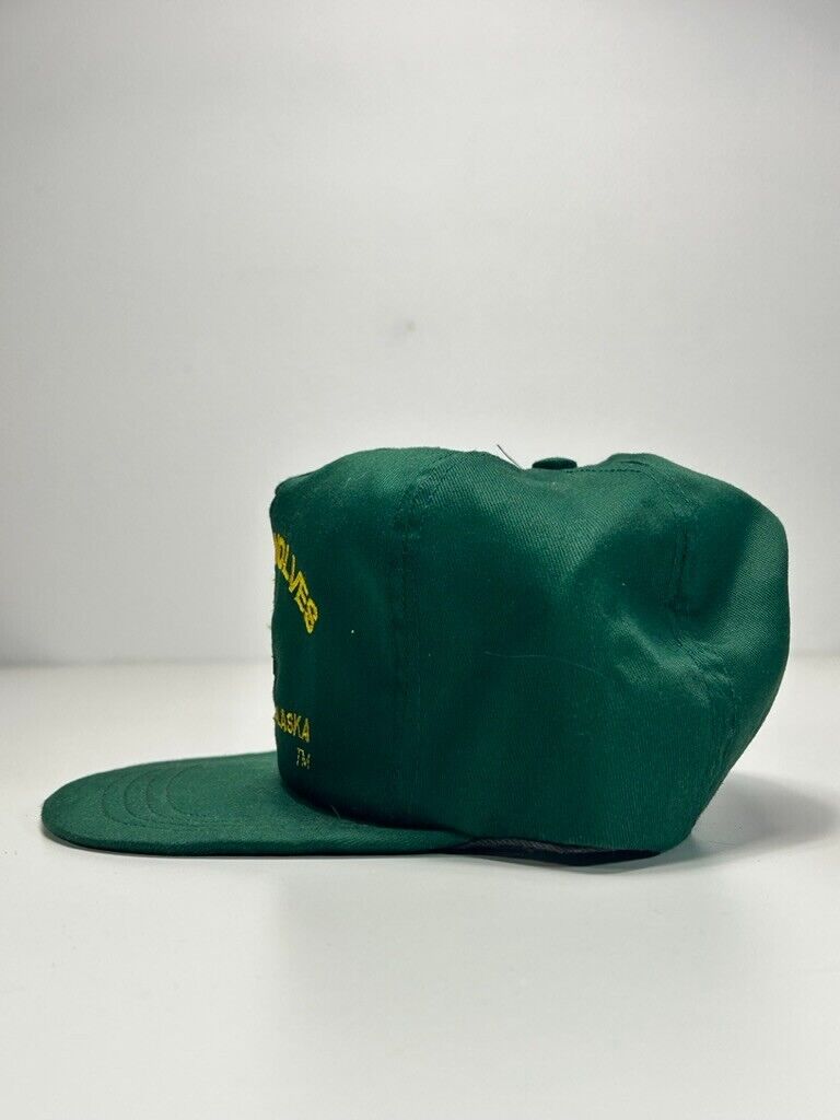 Vintage 90s UAA Seawolves Alaska Seawolves Hockey Snapback Hat OSFA