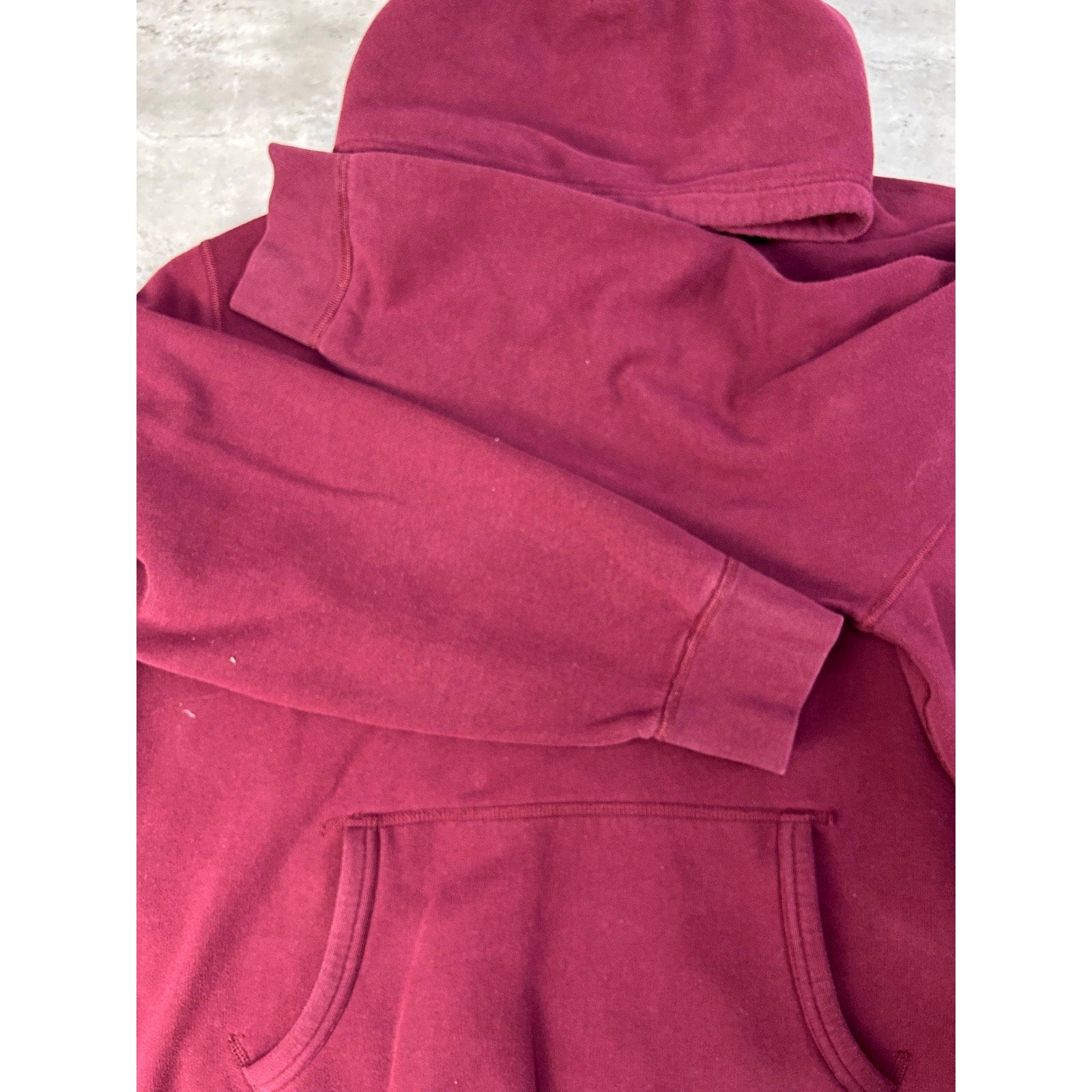 Polo Ralph Lauren Embroidered Pony Hooded Maroon Sweatshirt Size 2XL