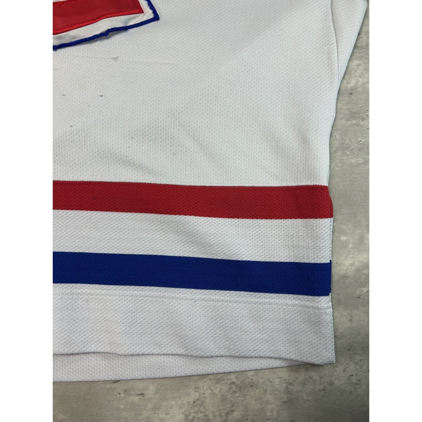 Vintage 90s Saka Koivu #11 Montreal Canadiens NHL Starter Hockey Jersey Size XL