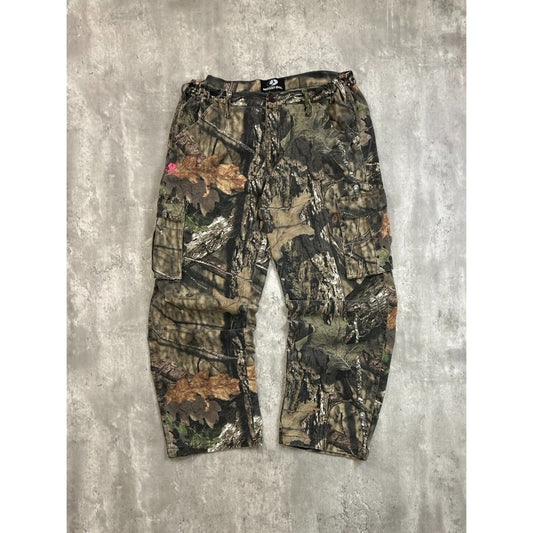 Vintage Women's Mossy Oak Tree Camo Hunting Cargo Pants Size XL