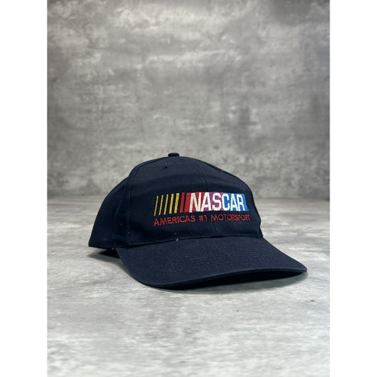 Vintage NASCAR Americas #1 Motorsport Embroidered Logo Strapback Hat OSFA