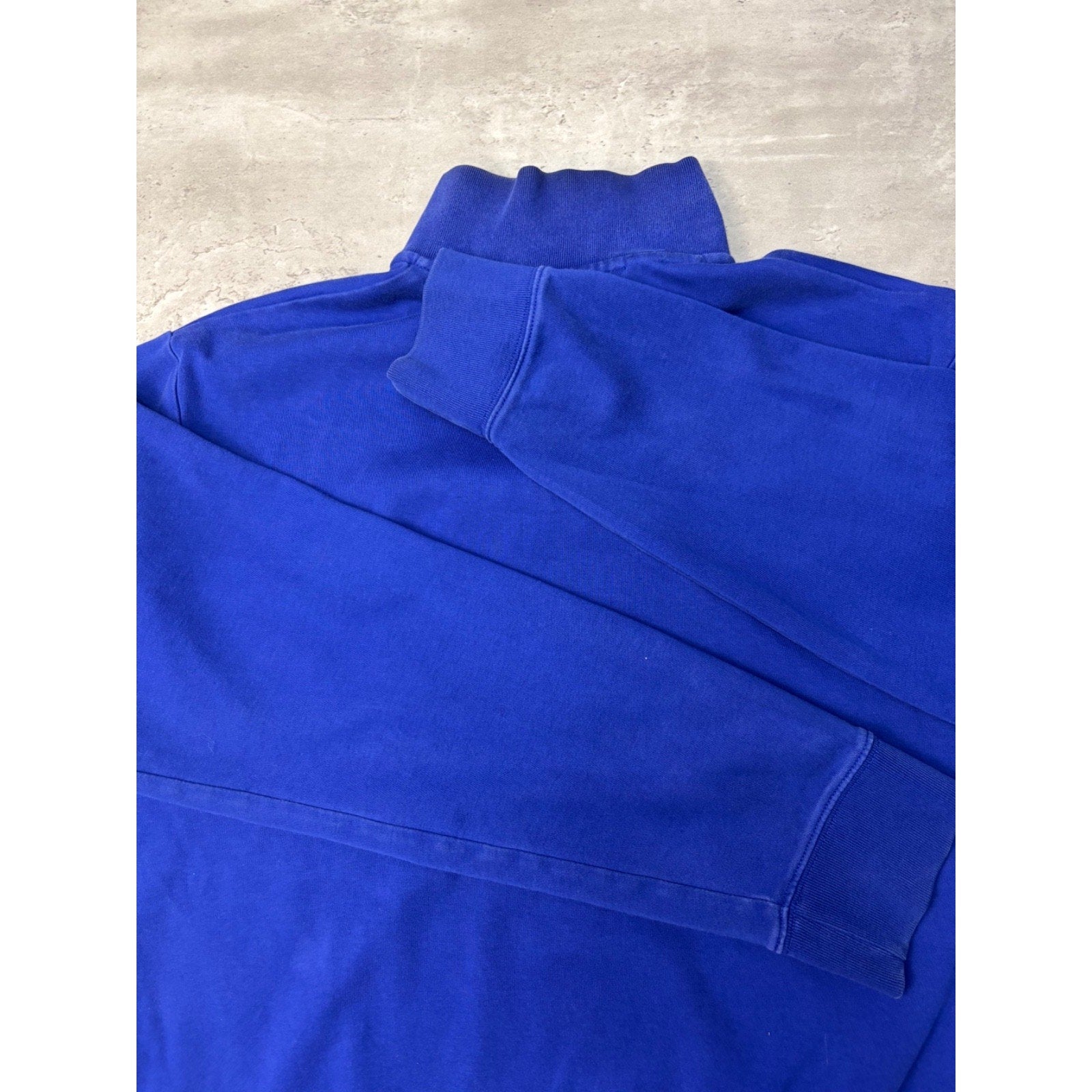 Vintage Polo Golf 1/4 Zip Pullover Collared Blue Sweatshirt Size Medium