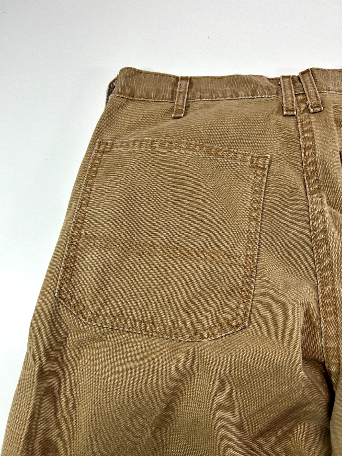 Dickies Canvas Work Wear Carpenter Pants Size 32W Beige