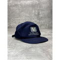 Vintage 90s The Disney Channel Embroidered Spellout Strapback Hat OSFA Navy Blue