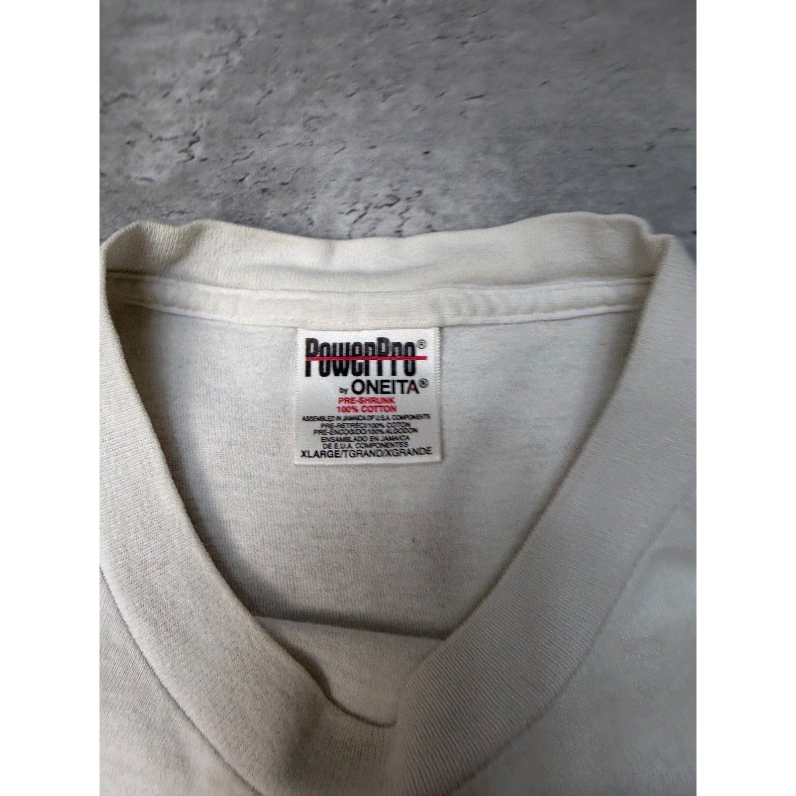 Vintage 90s Jetfighter III Video Game Promo Graphic White T-Shirt Size XL