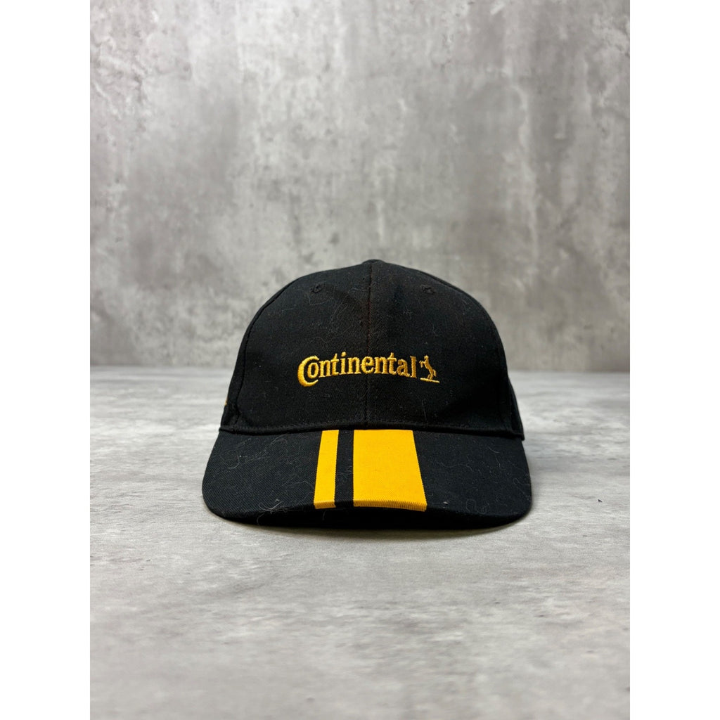 Vintage Continental Tires Embroidered Logo Snapback Hat OSFA