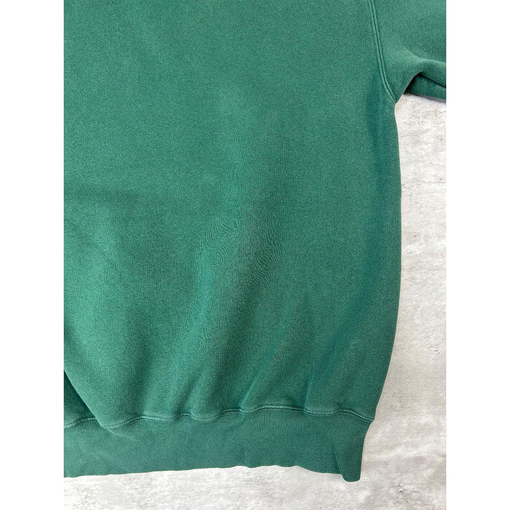 Vintage Slippery Rock University Graphic Spellout Hooded Sweatshirt Size Large