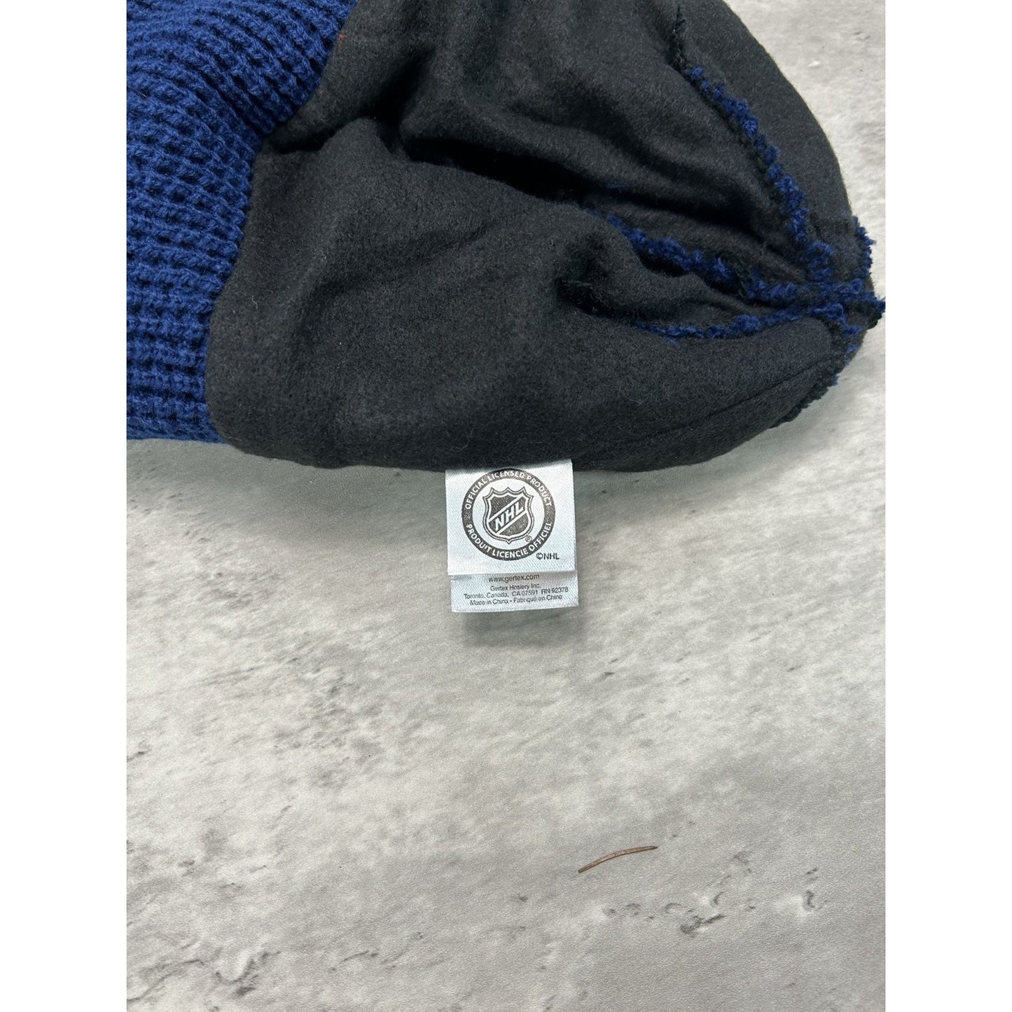 Vintage 90s Toronto Maple Leafs NHL Embroidered Logo Hockey Beanie Hat OSFA