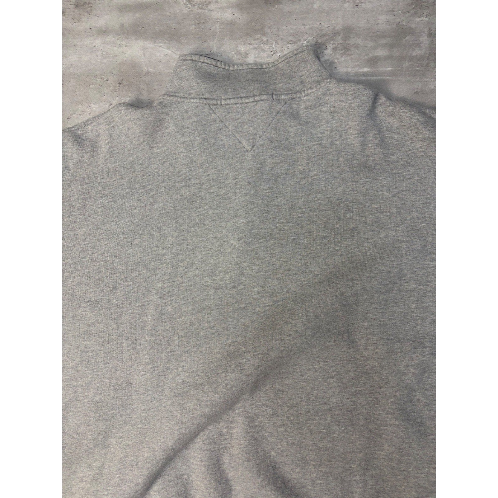 Vintage Tommy Hilfiger Embroidered Spellout Logo 1/4 Zip Sweatshirt Size XL