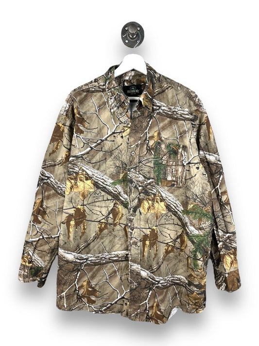 Redhead Real Tree Xtra Camo Ripstop Hunting Button Up Shirt Size 2XL