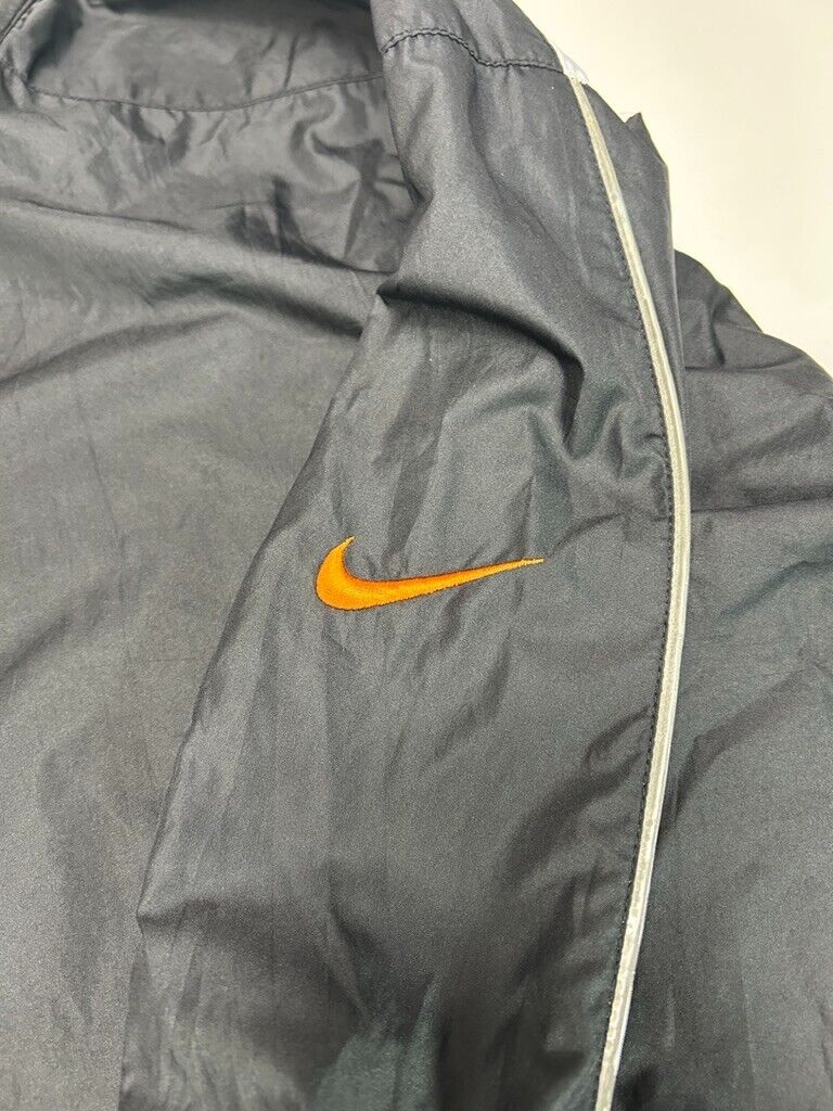 Vintage 90s Nike Embroidered Mini Swoosh Full Zip Windbreaker Jacket Size 2XL