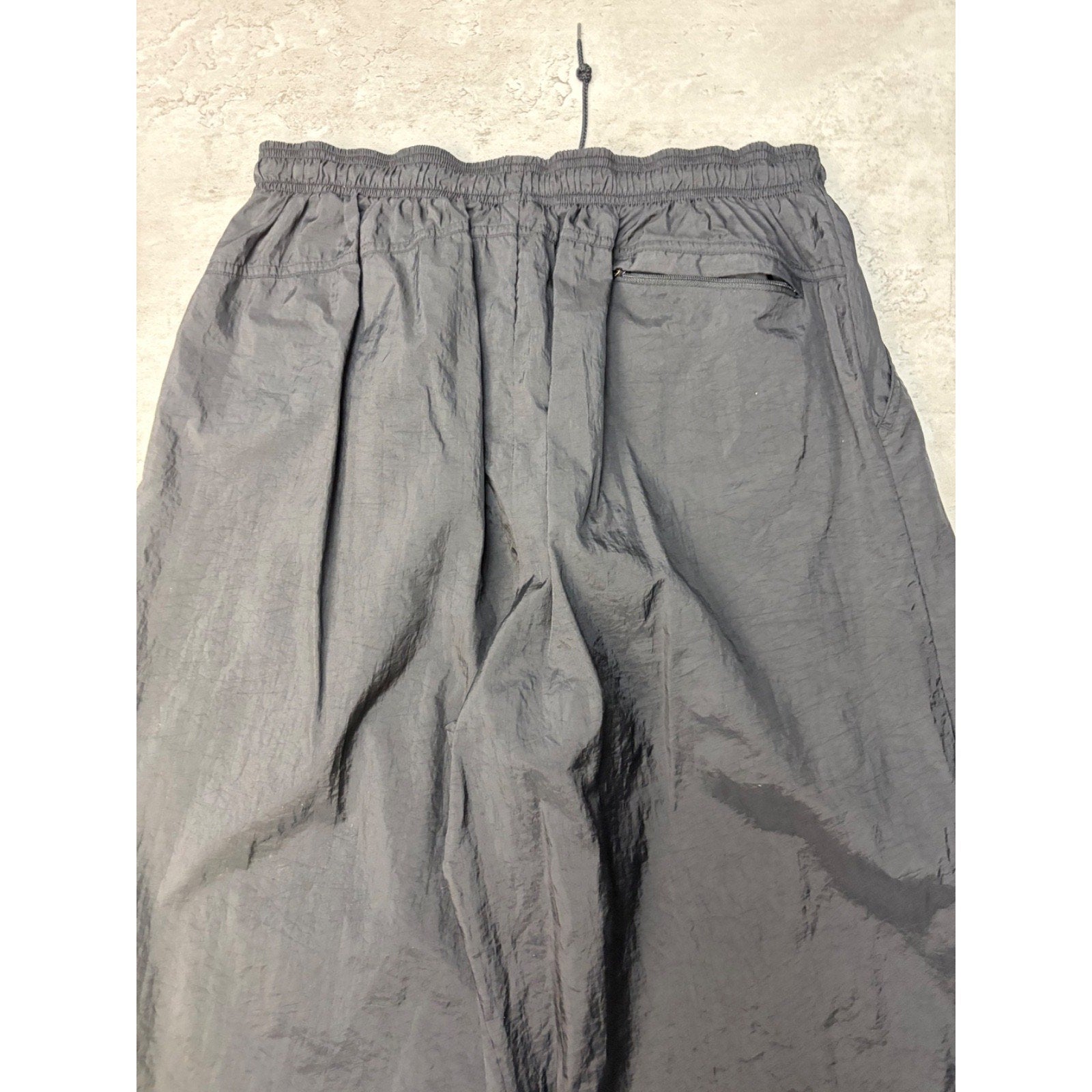 Vintage 90s Nike Tonal Embroidered Swoosh Nylon Track Pants Size 2XL