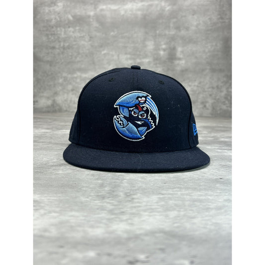 Jersey Shore Blue Craws MiLB Embroidered Logo Fitted Hat 7 3/8