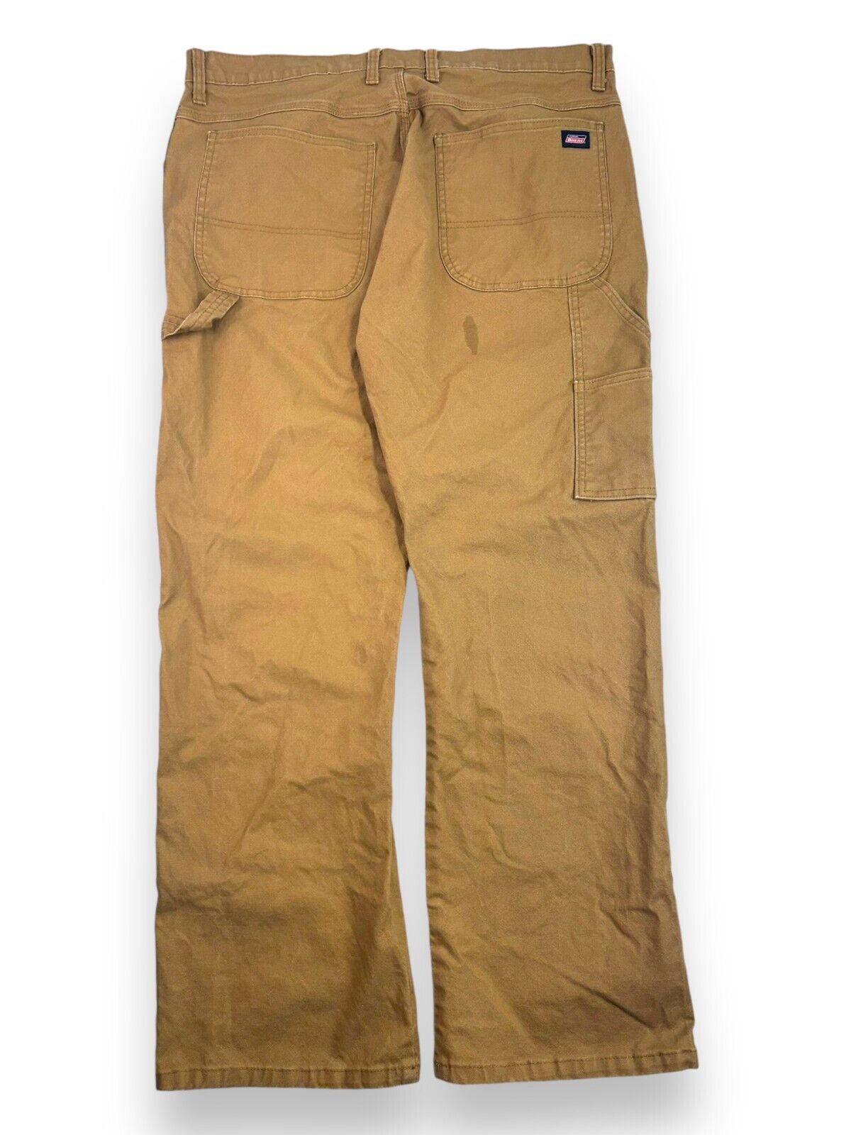 Dickies Canvas Workwear Carpenter Pants Size 38 Brown