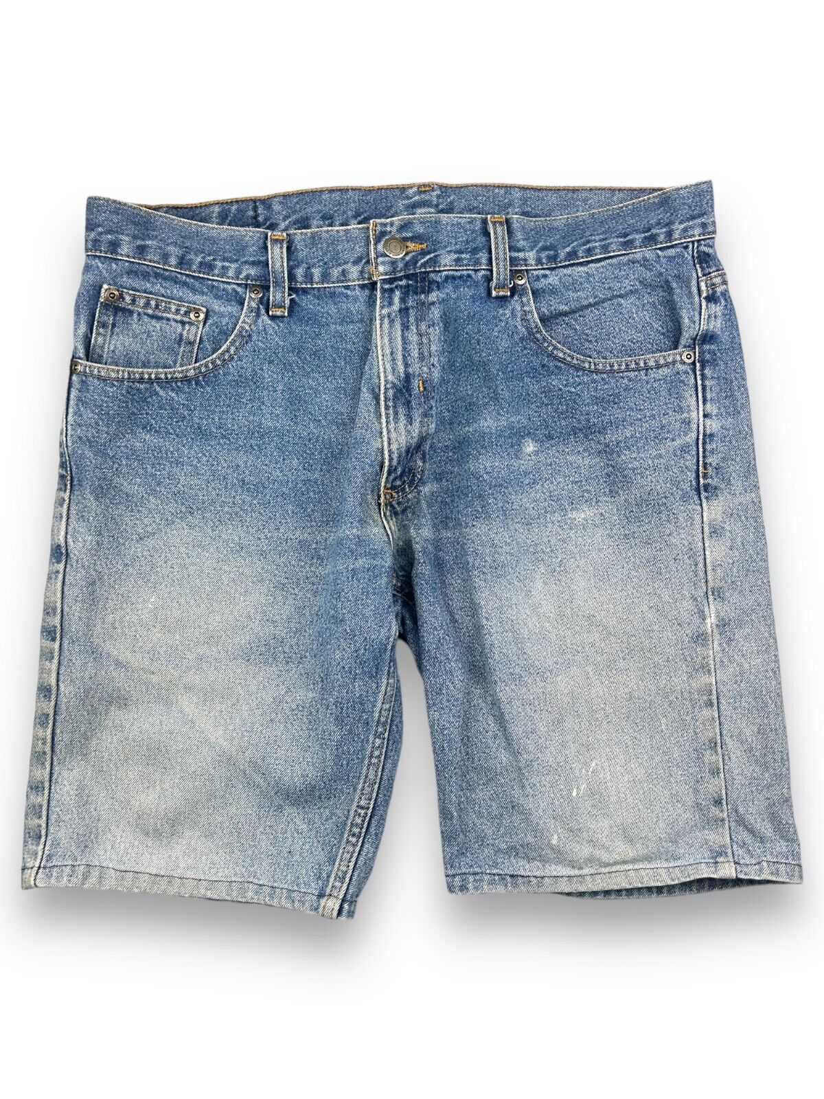 Vintage Members Mark Light Wash Denim Jorts Shorts Size 36W