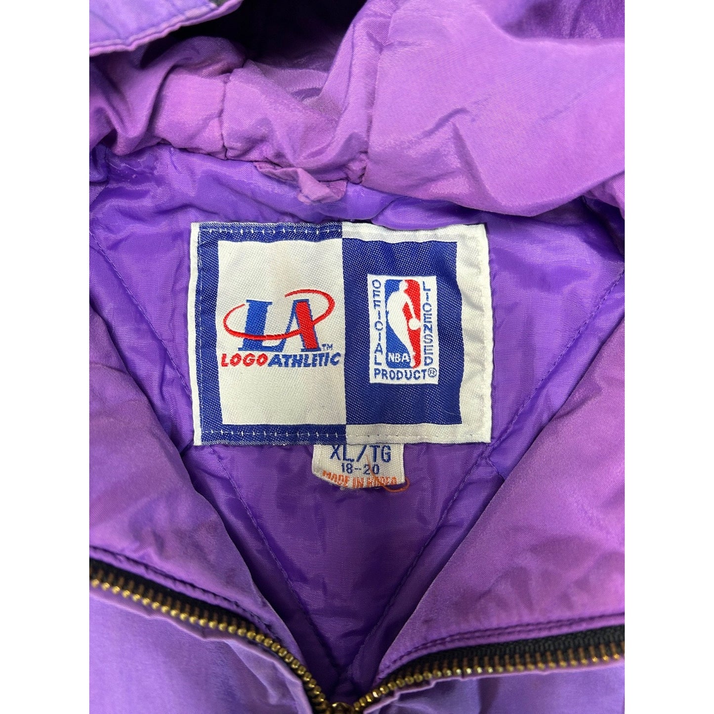 Vintage 90s Pheonix Suns NBA Embroidered Full Zip Hooded Jacket Size XL YOUTH