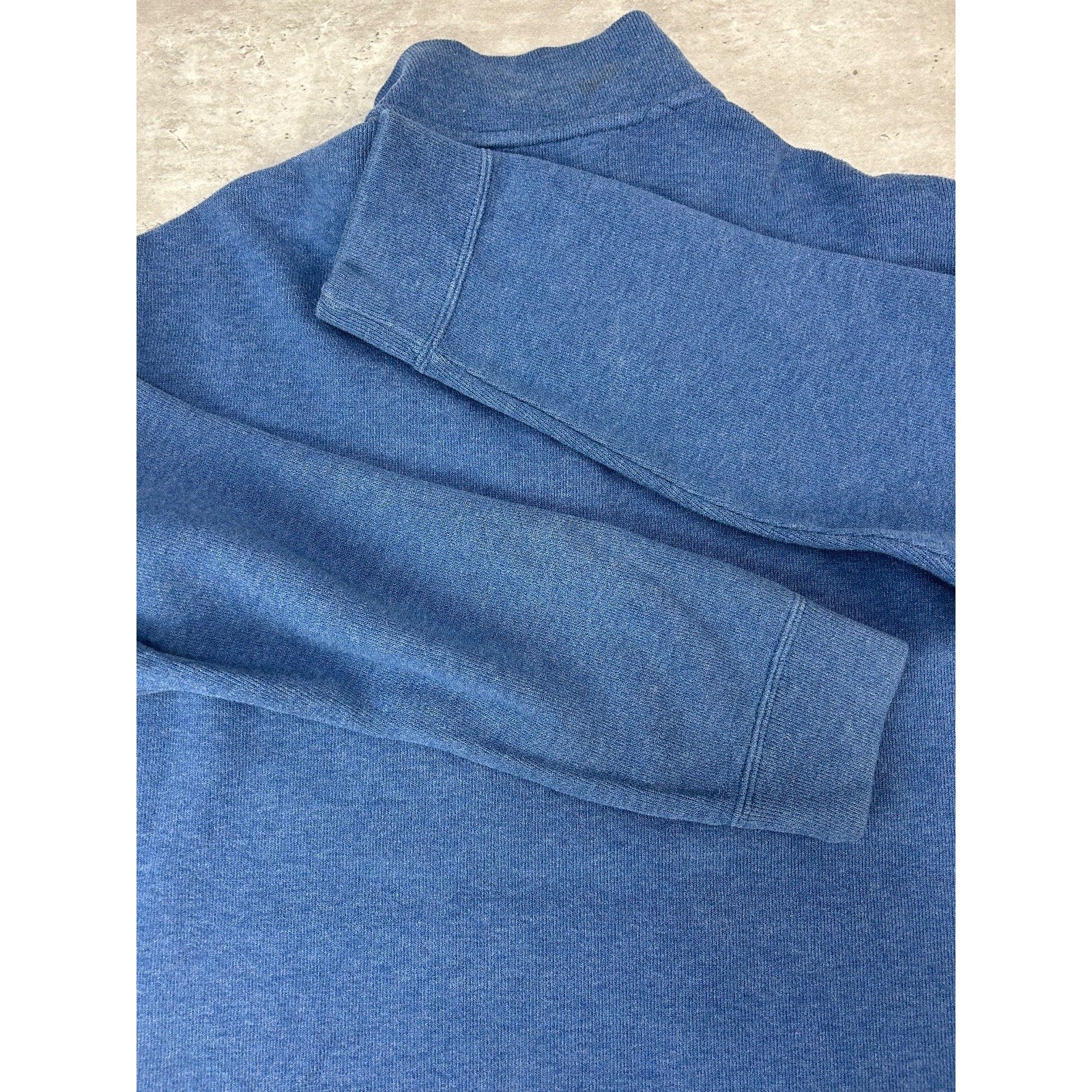 Vintage Polo Ralph Lauren Embroidered Pony 1/4 Zip Sweatshirt Size Large