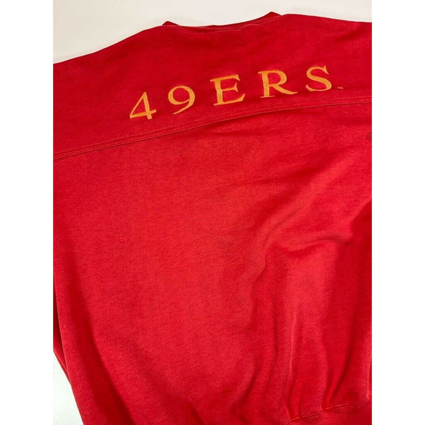 Vintage 90s San Fransisco 49ers NFL Embroidered Logo Football Sweatshirt Size XL