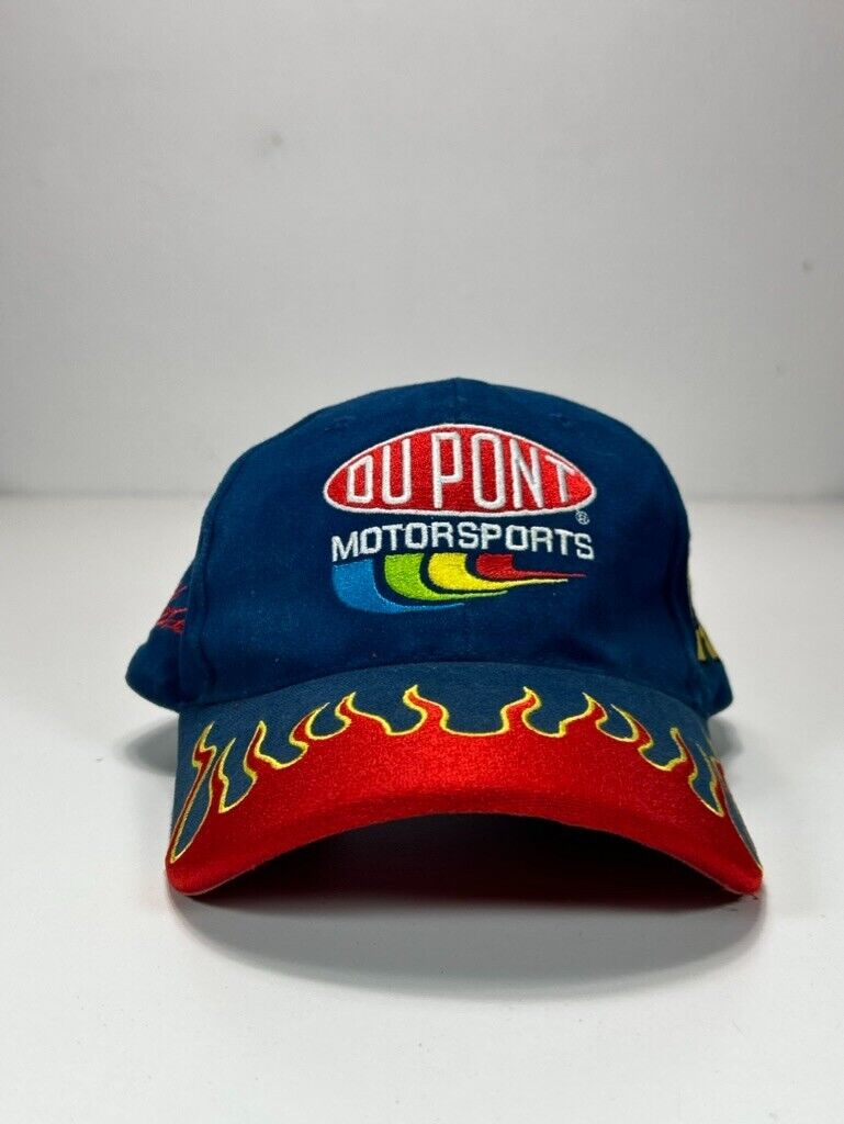 Vintage Jeff Gordon #24 Dupont Racing Embroidered Nascar Strapback Hat OSFA