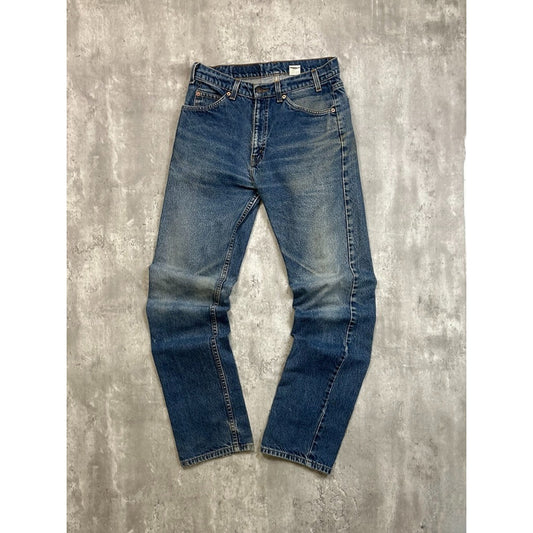 Vintage 80s Levis Orange Tab Dark Wash Denim Pants Size 32
