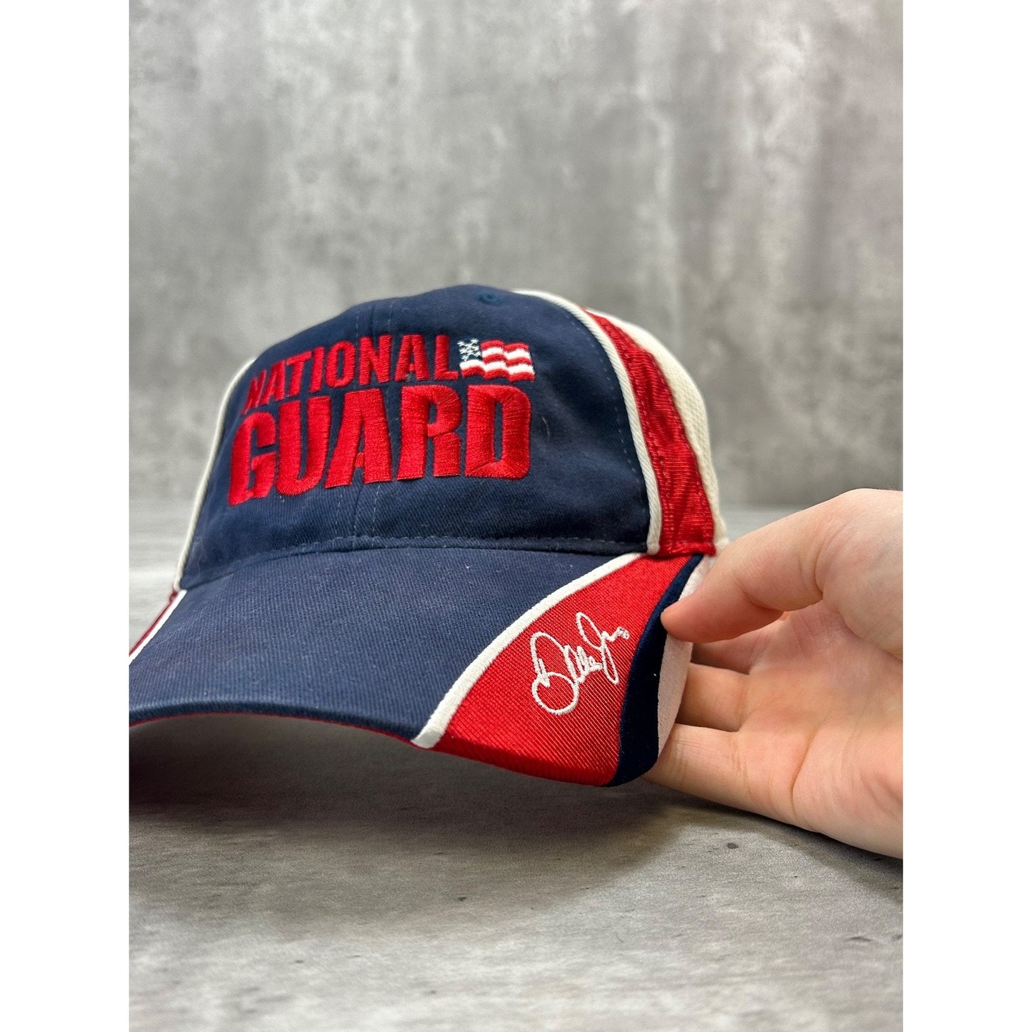 Vintage Dale Earnhardt Jr #88 Nascar National Guard Racing Strapback Hat OSFA