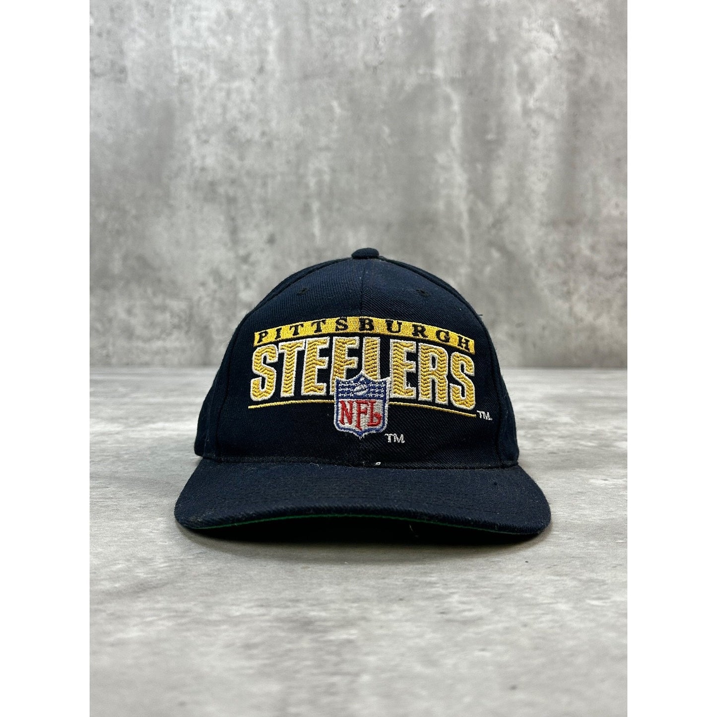 Vintage 90s Pittsburgh Steelers NFL Sports Specialties Snapback Hat OSFA