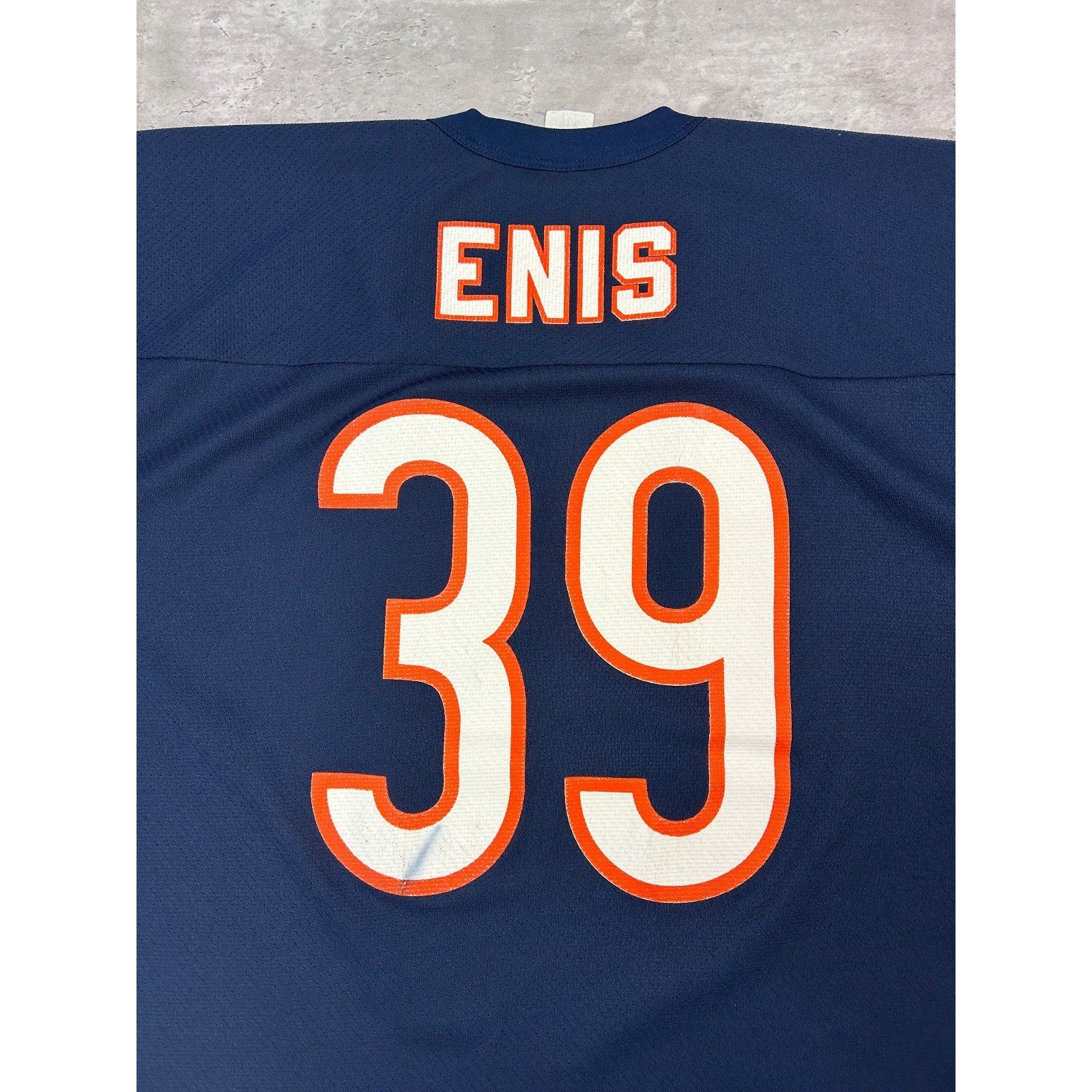 Vintage 90s Curtis Enis #39 Chicago Bears NFL Football Jersey Size XL