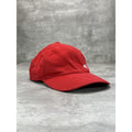 Vintage 2000s Salamon Embroidered Logo Outdoors Strapback Hat OSFA Red