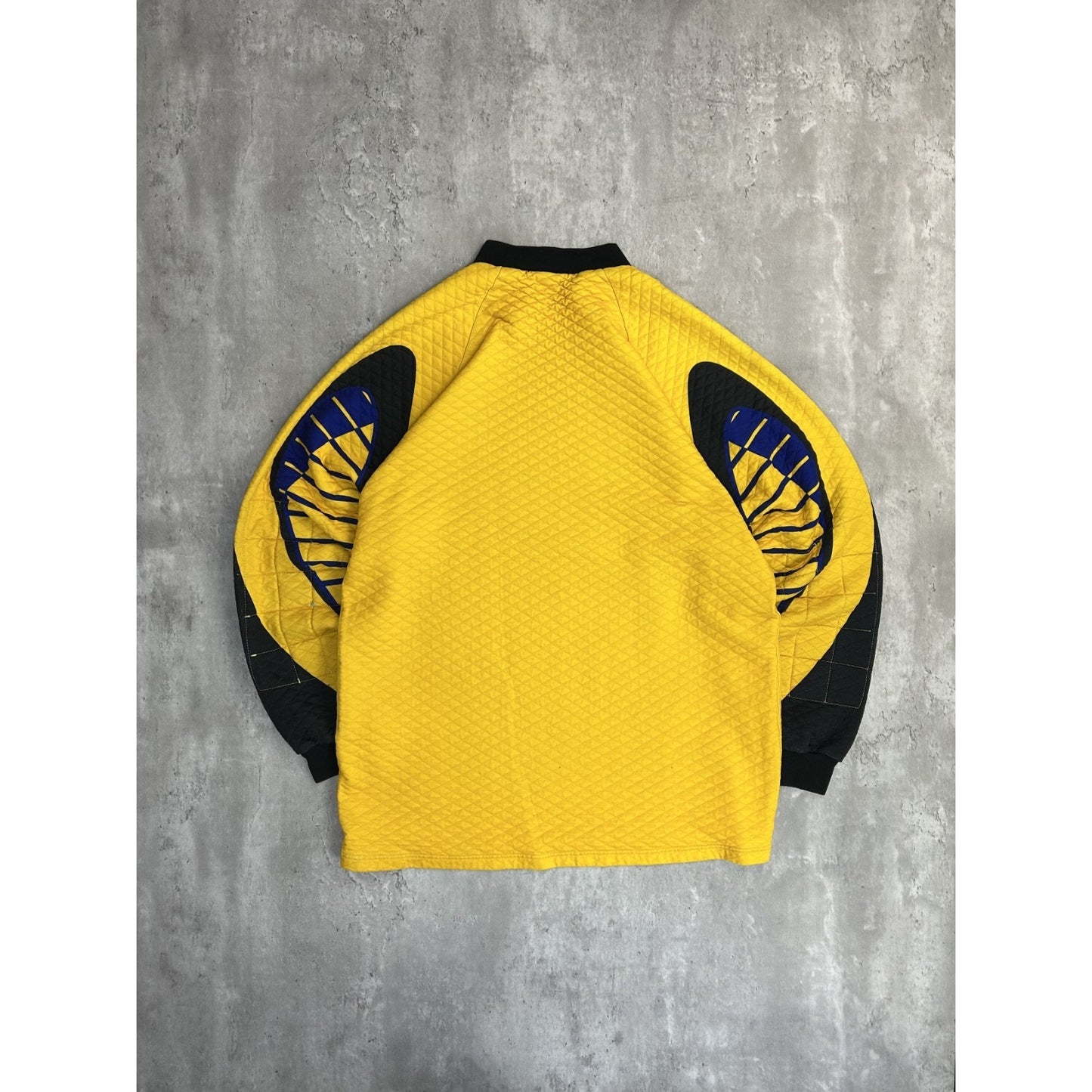 Vintage 90s Lotto Striped Goalkeeper Soccer Long Sleeve Jersey Size XL