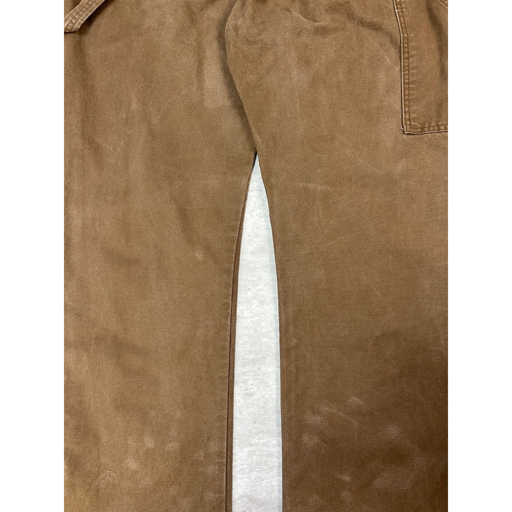 Dickies Canvas Workwear Carpenter Pants Size 40 Brown