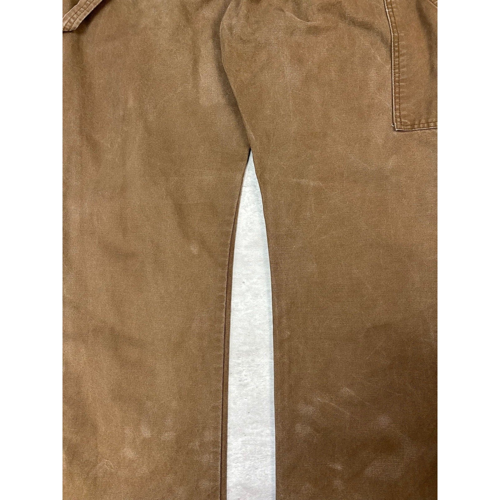 Dickies Canvas Workwear Carpenter Pants Size 40 Brown