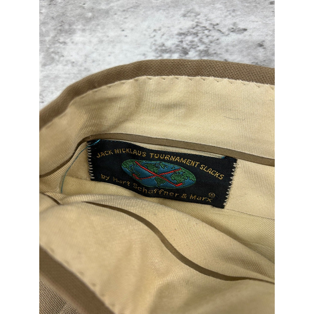 Vintage 70s/80s Pleated Trouser Style Pants Size 36
