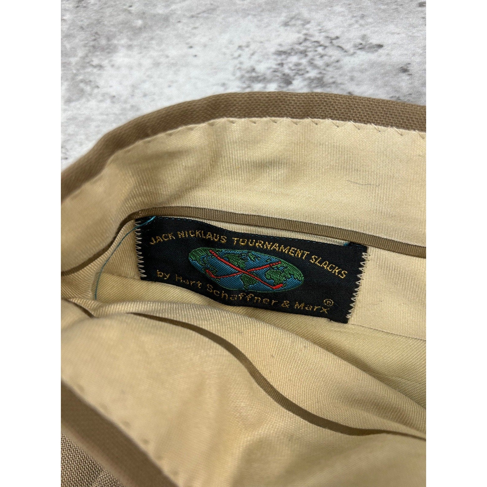 Vintage 70s/80s Pleated Trouser Style Pants Size 36