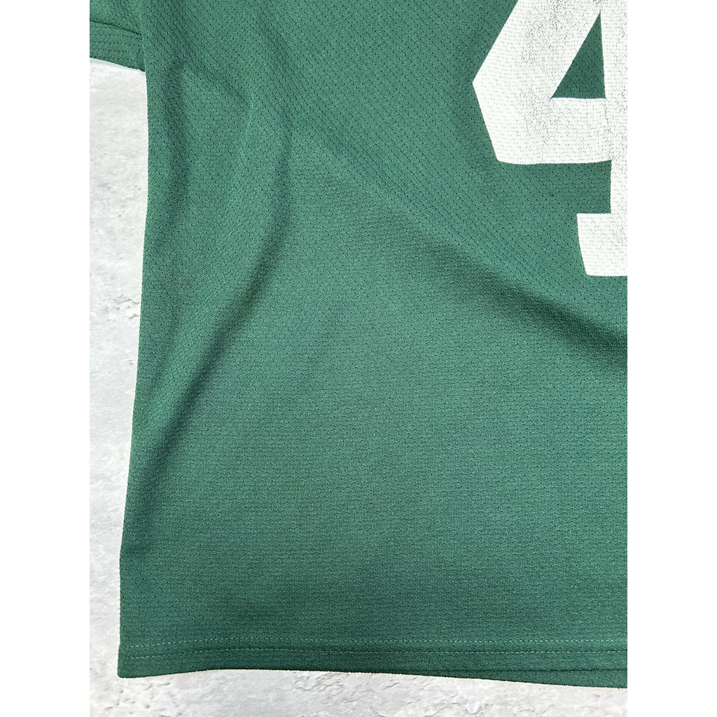 Vintage 90s Brett Favre #4 Green Bay Packers NFL Logo 7 Jersey Size Large Green