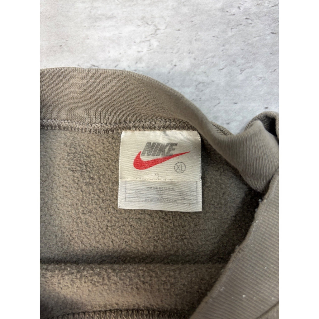 Vintage 90s Nike Arc Spellout Graphic Crewneck Sweatshirt Size XL