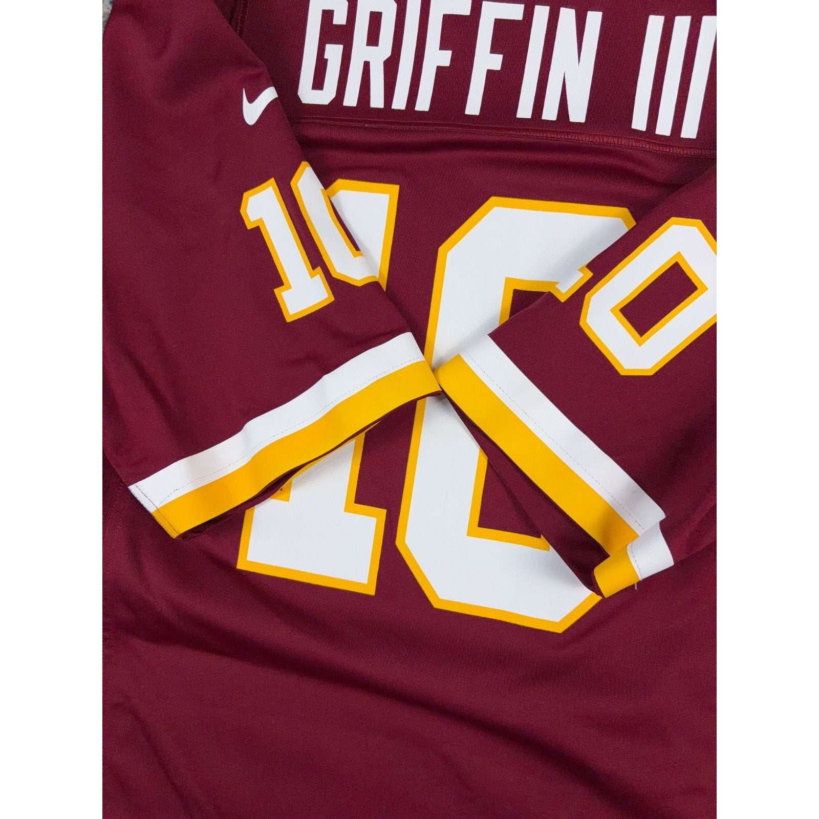 Vintage Robert Griffin III Washington Redskins NFL Nike Football Jersey Sz Large