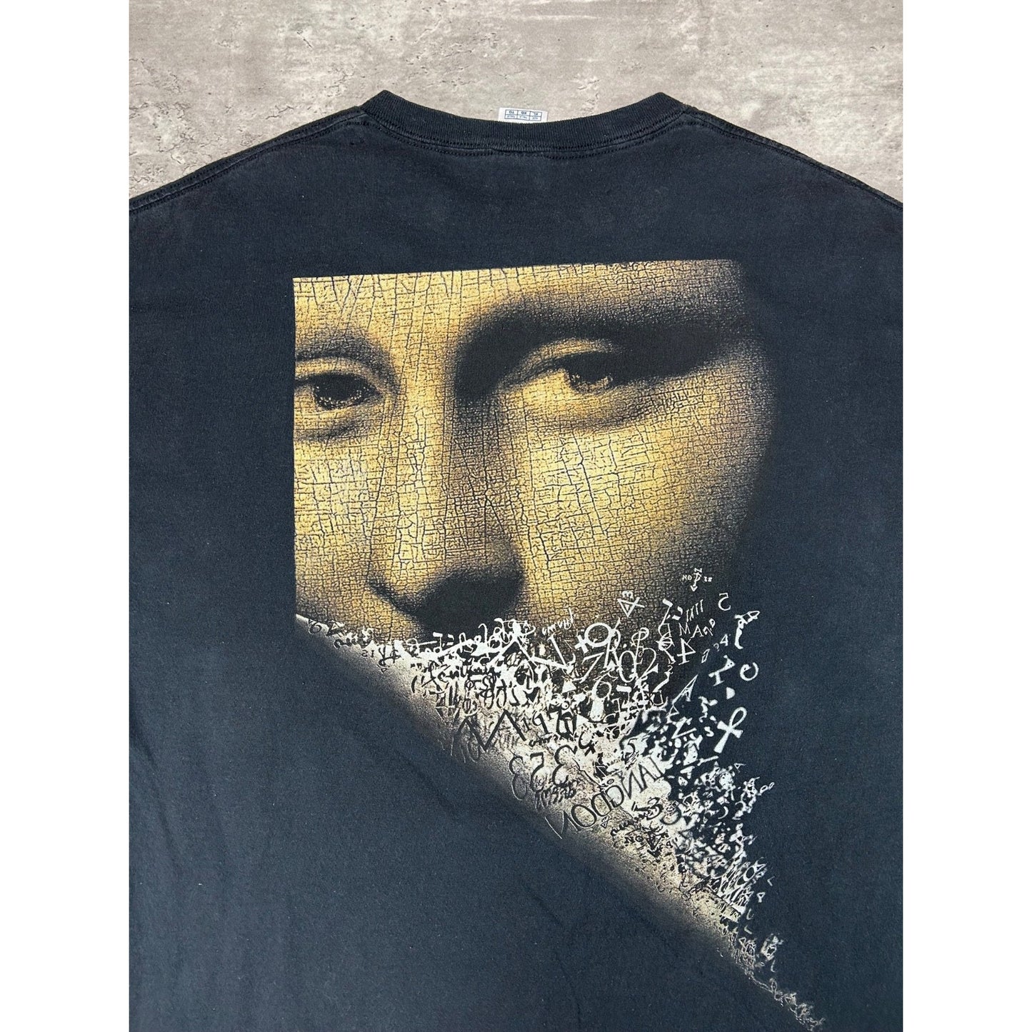 Vintage 2006 The Davinci Code Movie Promo Graphic T-Shirt Size XL Black