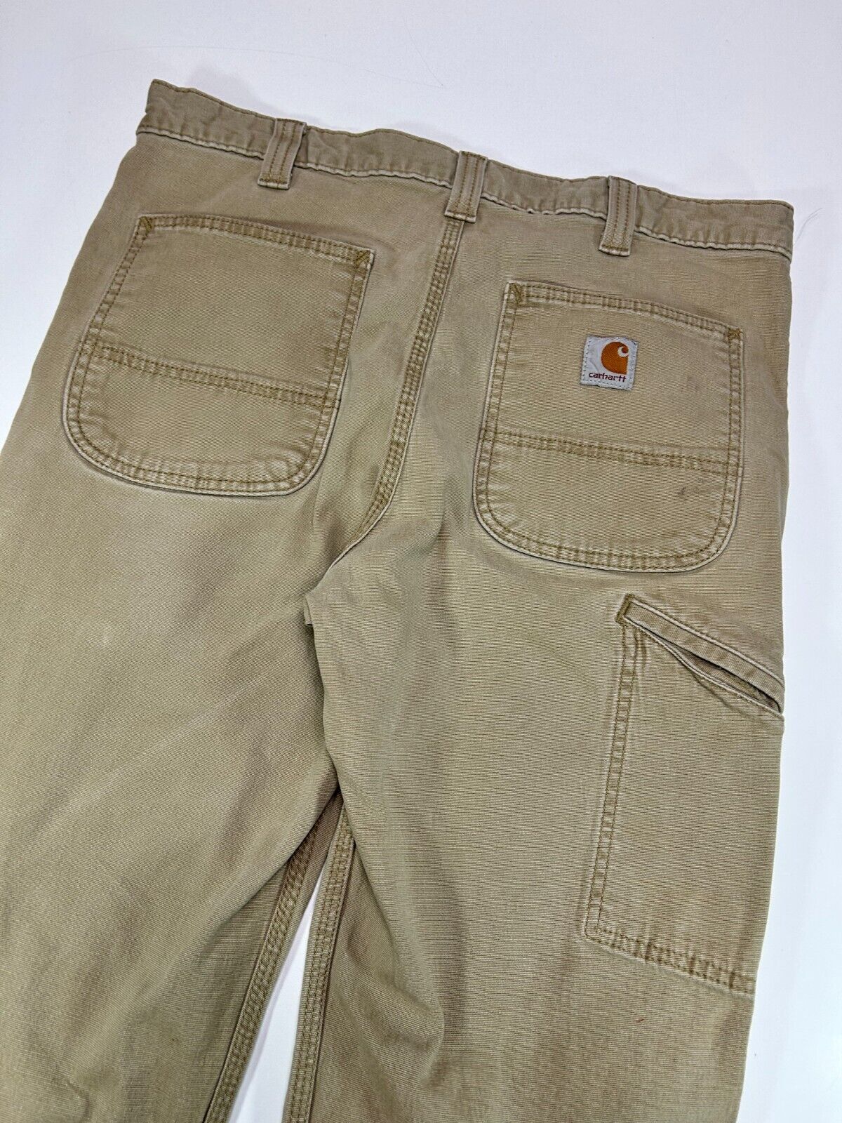 Carhartt Relaxed Fit Canvas Workwear 5 Pocket Pants Size 34W