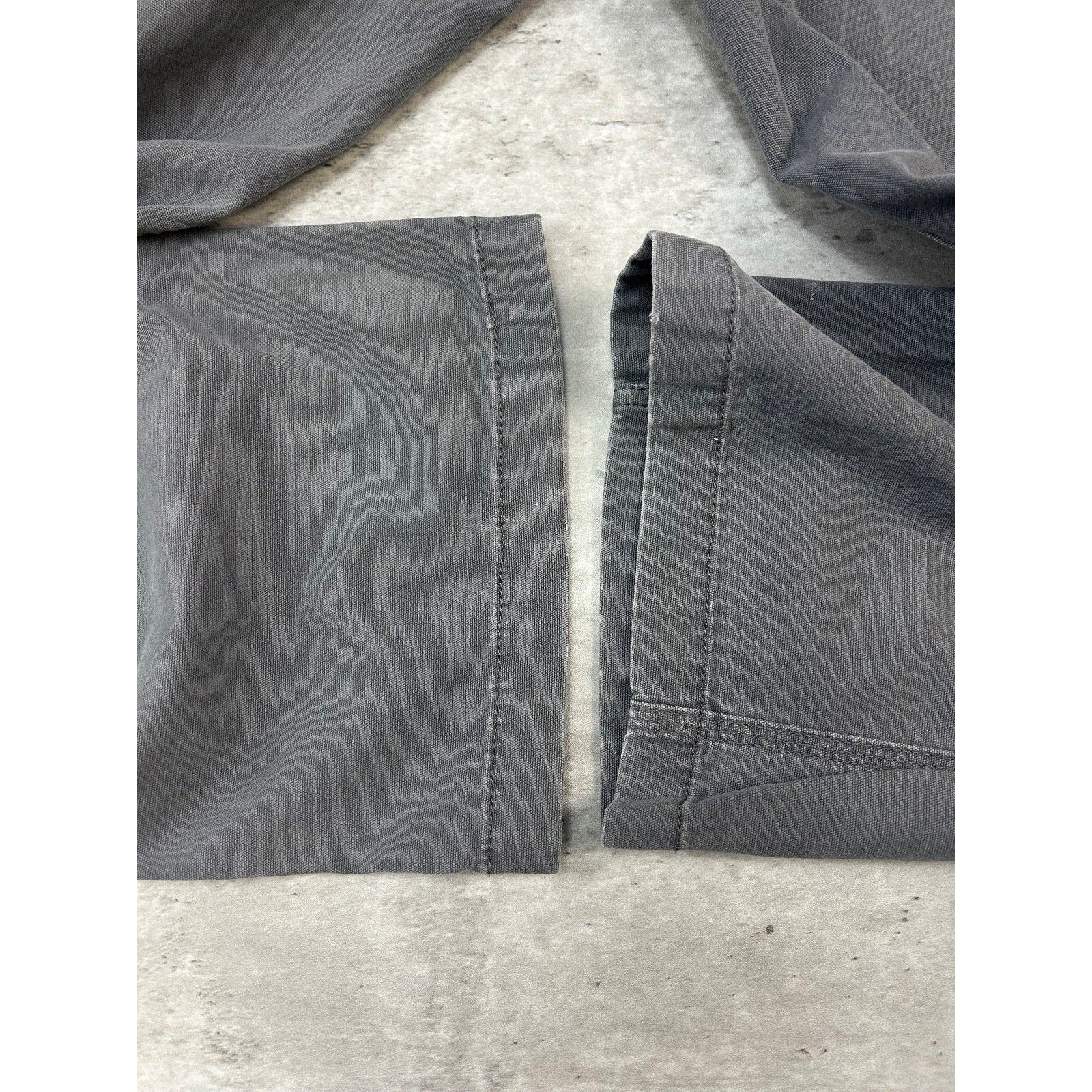 Carhartt Relaxed Fit Canvas Workwear Five Pocket Pants Size 39 Gray