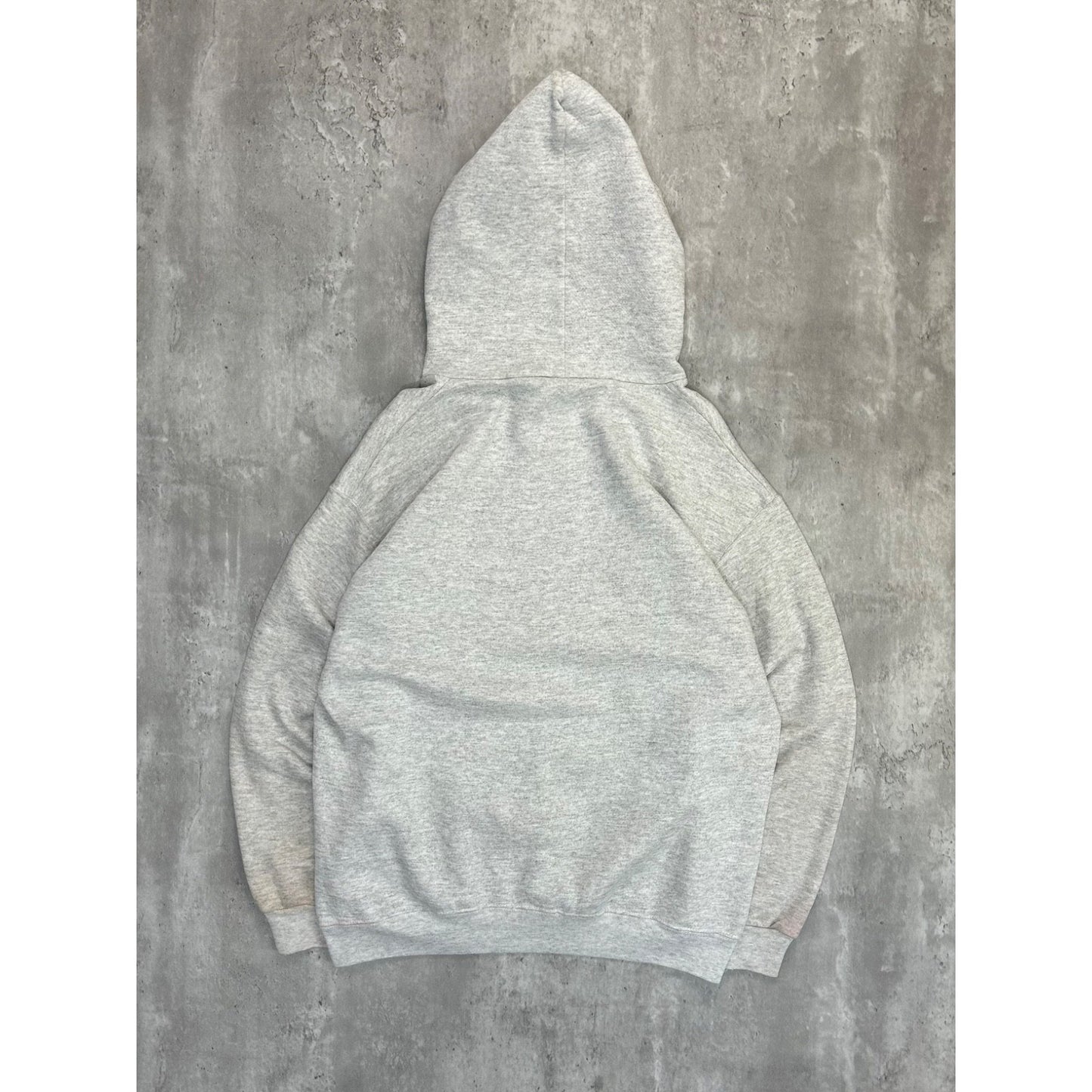 Vintage 90s River Dell Hawks NCAA Baseball Graphic Hooded Sweatshirt Size Large