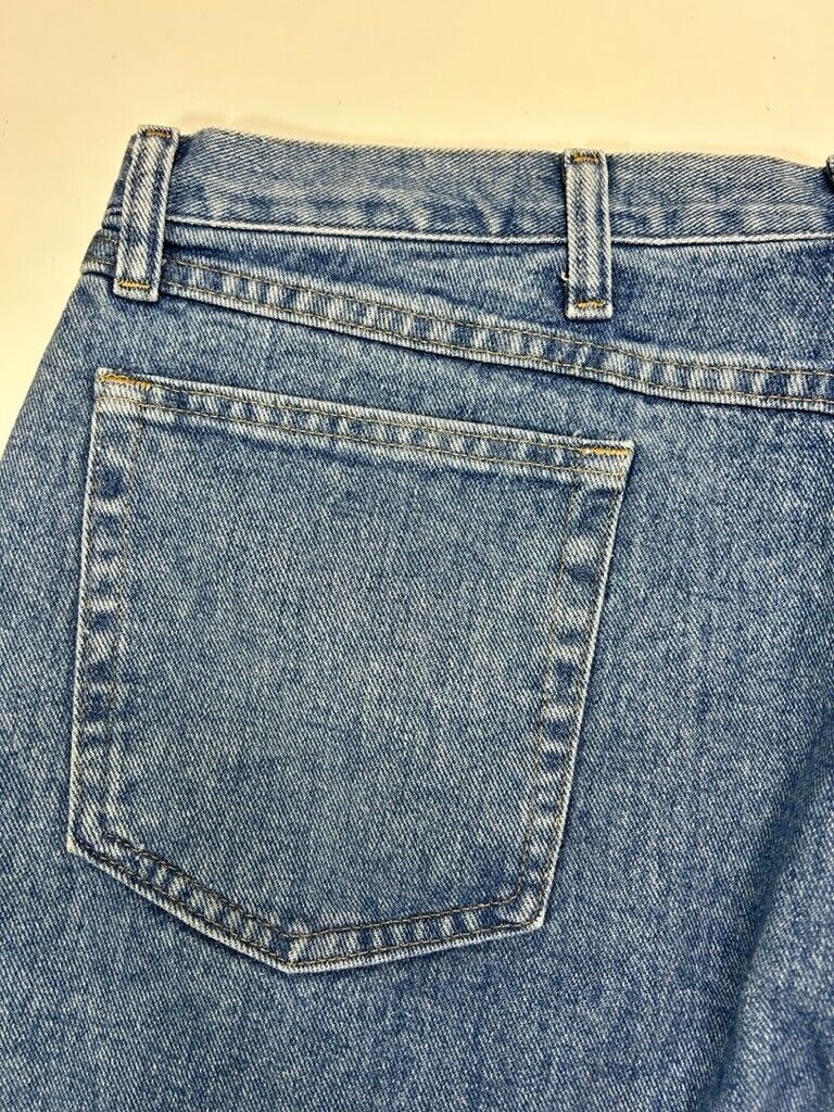 Vintage Wrangler Authentic Medium Wash Denim Pants Size 40W