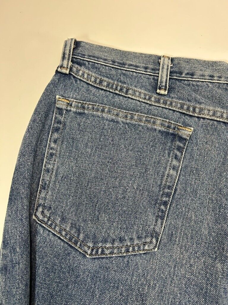 Vintage Wrangler Jeans Medium Wash Denim Pants Size 38W Blue