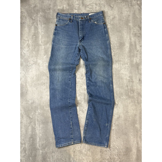 Vintage 70s/80s Wrangler Straight Fit Medium Wash Denim Pants Size 32 Blue