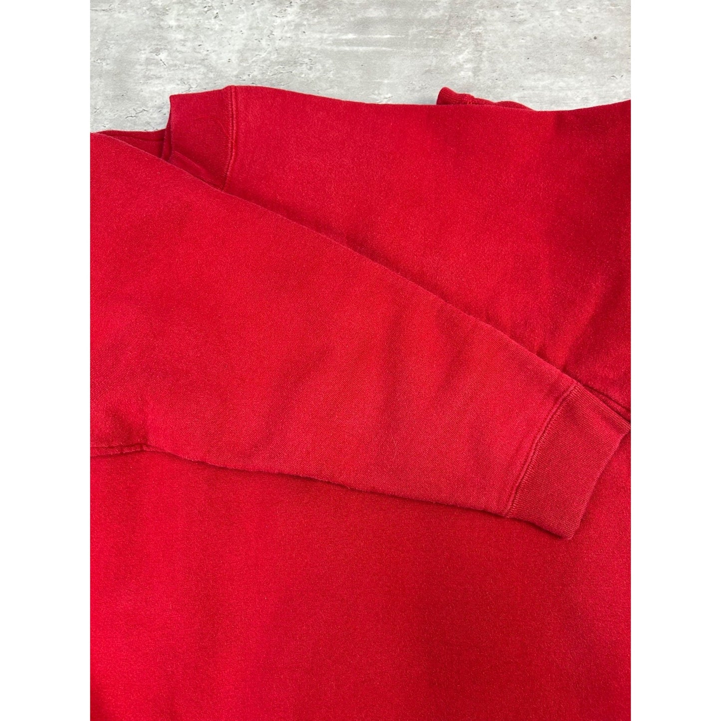 Vintage 90s Guess Jeans Embroidered Spellout Tonal Sweatshirt Size Medium